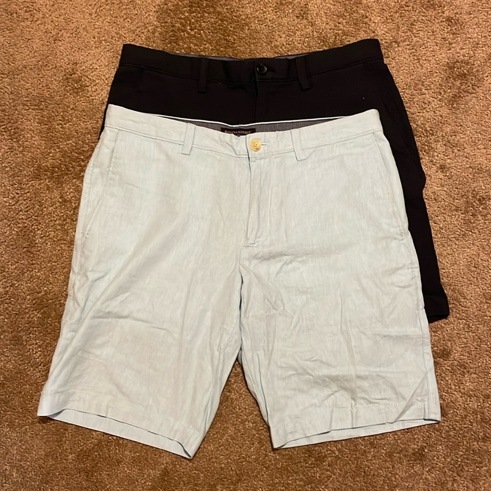 Banana Republic Aiden Men’s Shorts size 32 Navy Blue Carolina Blue